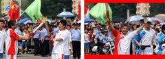 奧運(yùn)圣火抵達(dá)惠州，旭日集團(tuán)總經(jīng)理，常宏公司董事長楊勛擔(dān)任火炬手